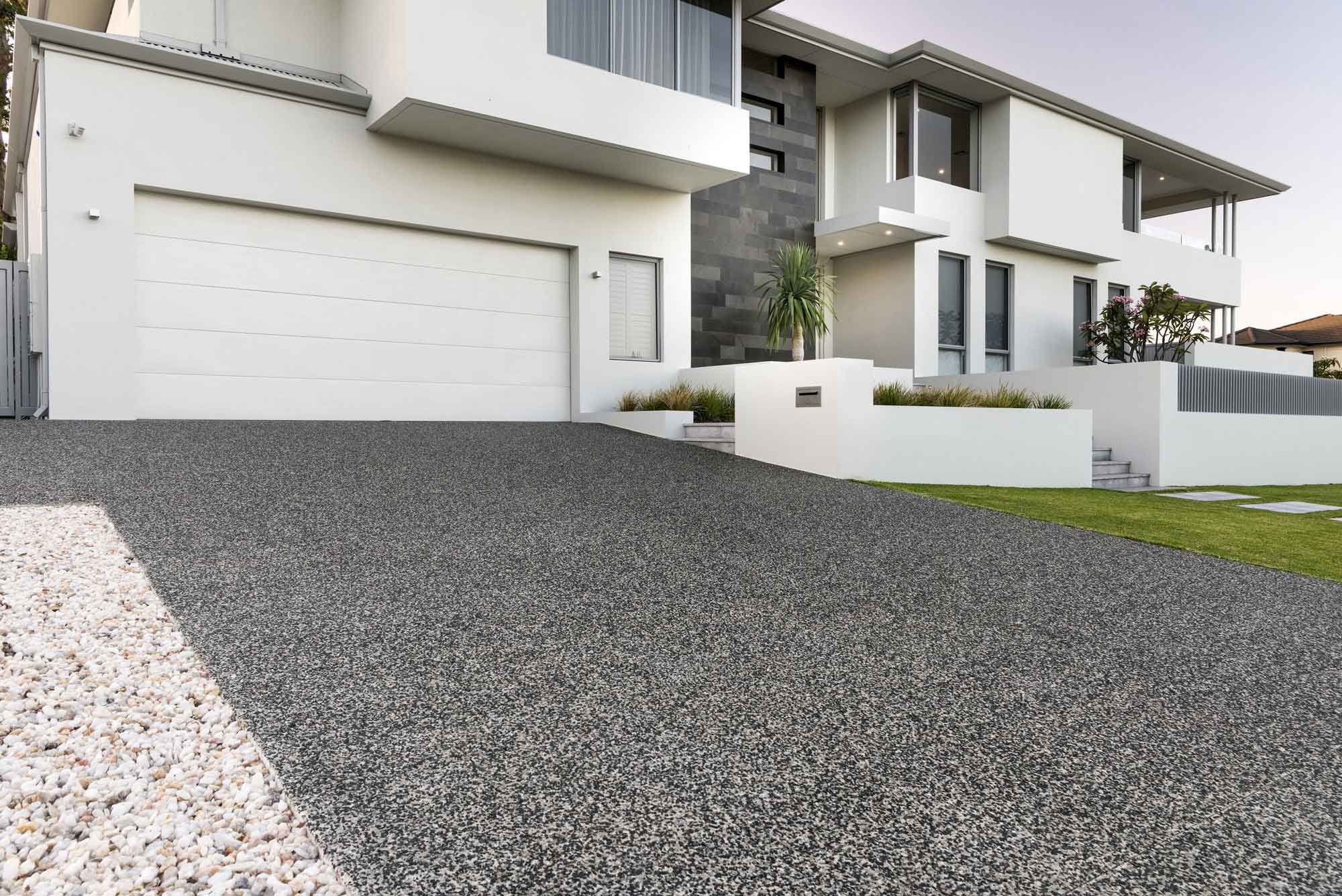 Exposed Aggregate driveway