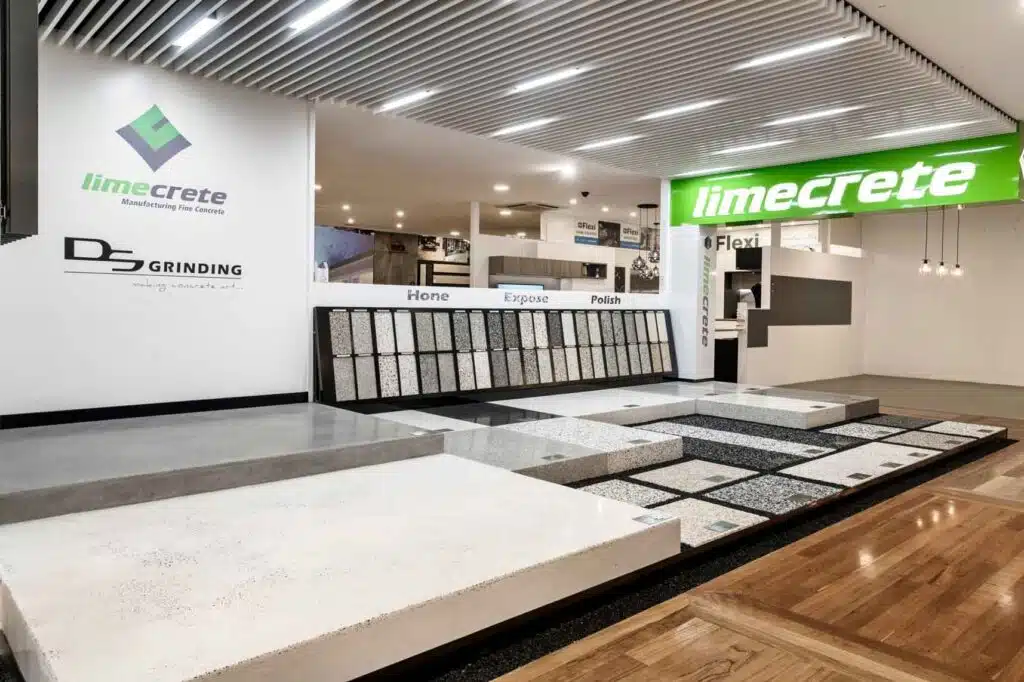 Limecrete display